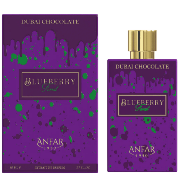 Anfar, Dubai Chocolate   Blueberry Forest, Extract de parfum, Unisex, 80 ml