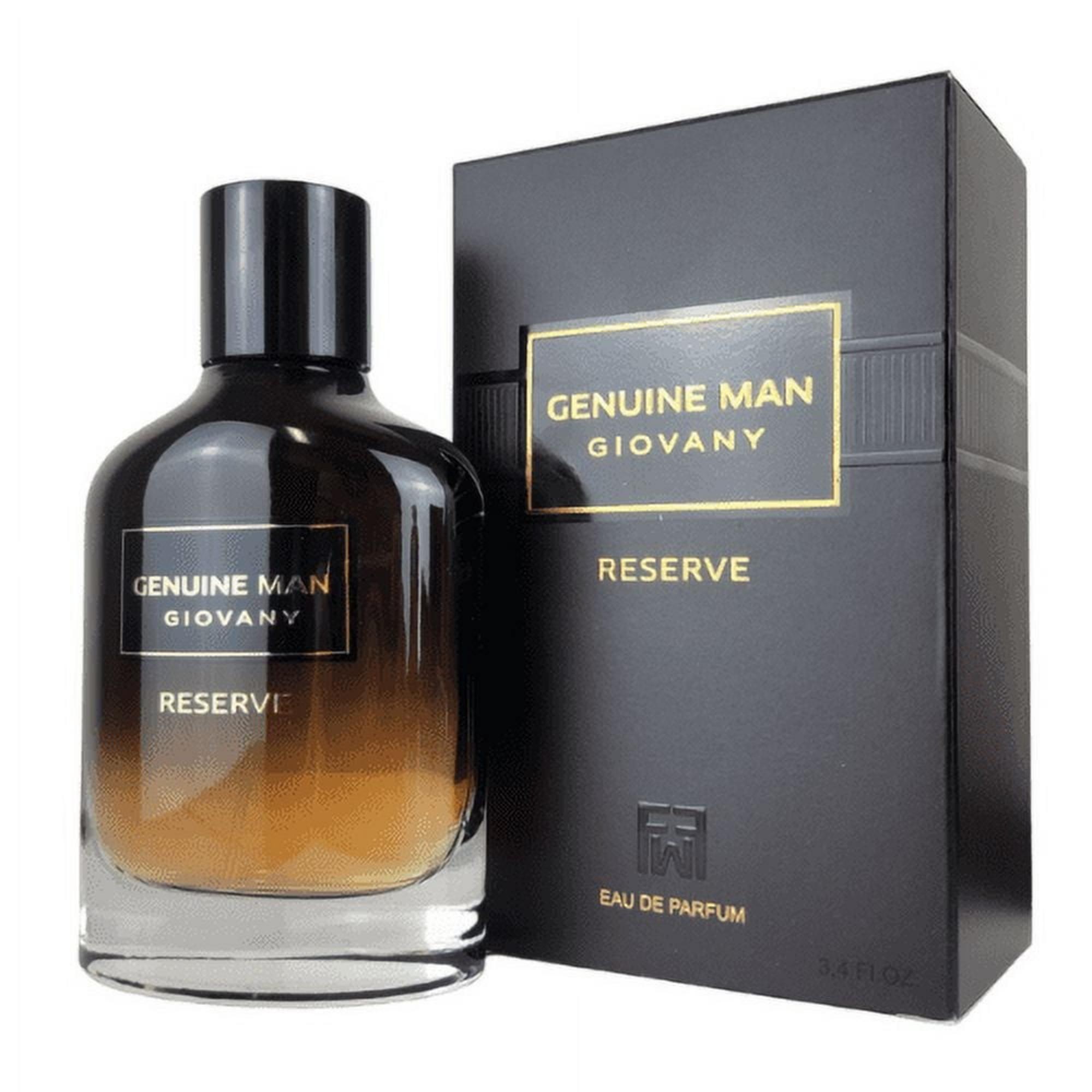Fragrance World, Genuine Man Giovany Reserve, Apă de parfum, Pentru bărbați, 100 ml