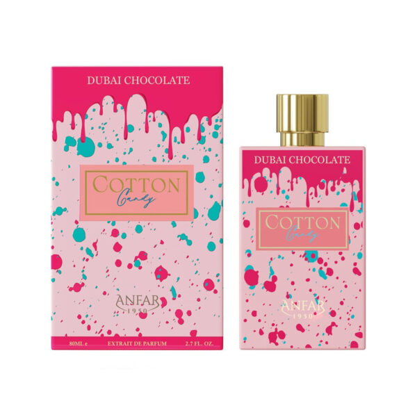 Anfar, Dubai Chocolate   Cotton Candy, Extract de parfum, Pentru femei, 80 ml