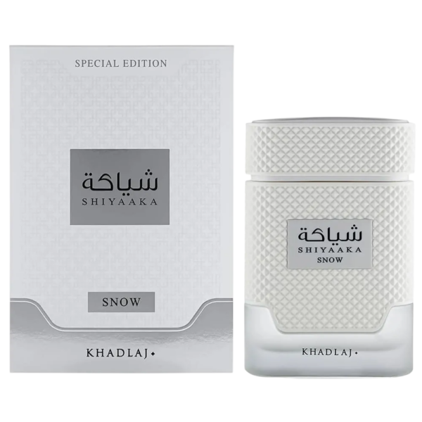 Khadlaj, Shiyaaka Snow, Apă de parfum, Pentru bărbați, 100 ml