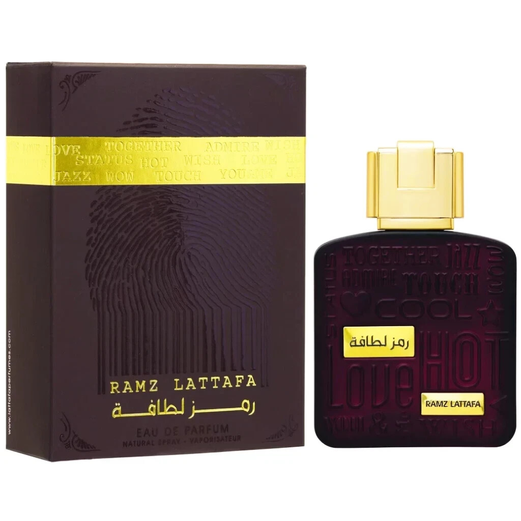 Lattafa, Ramz Lattafa Gold, Apă de parfum, Pentru femei, 100 ml imagine 2
